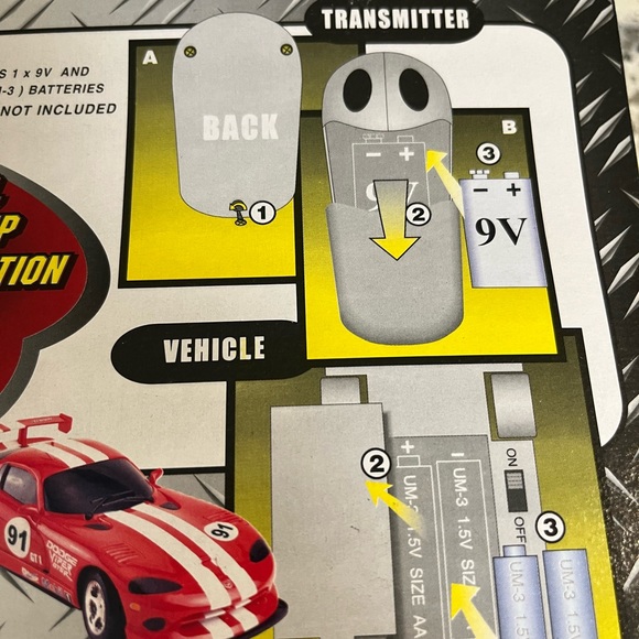 Dodge Viper radio control GTS car - Picture 7 of 11